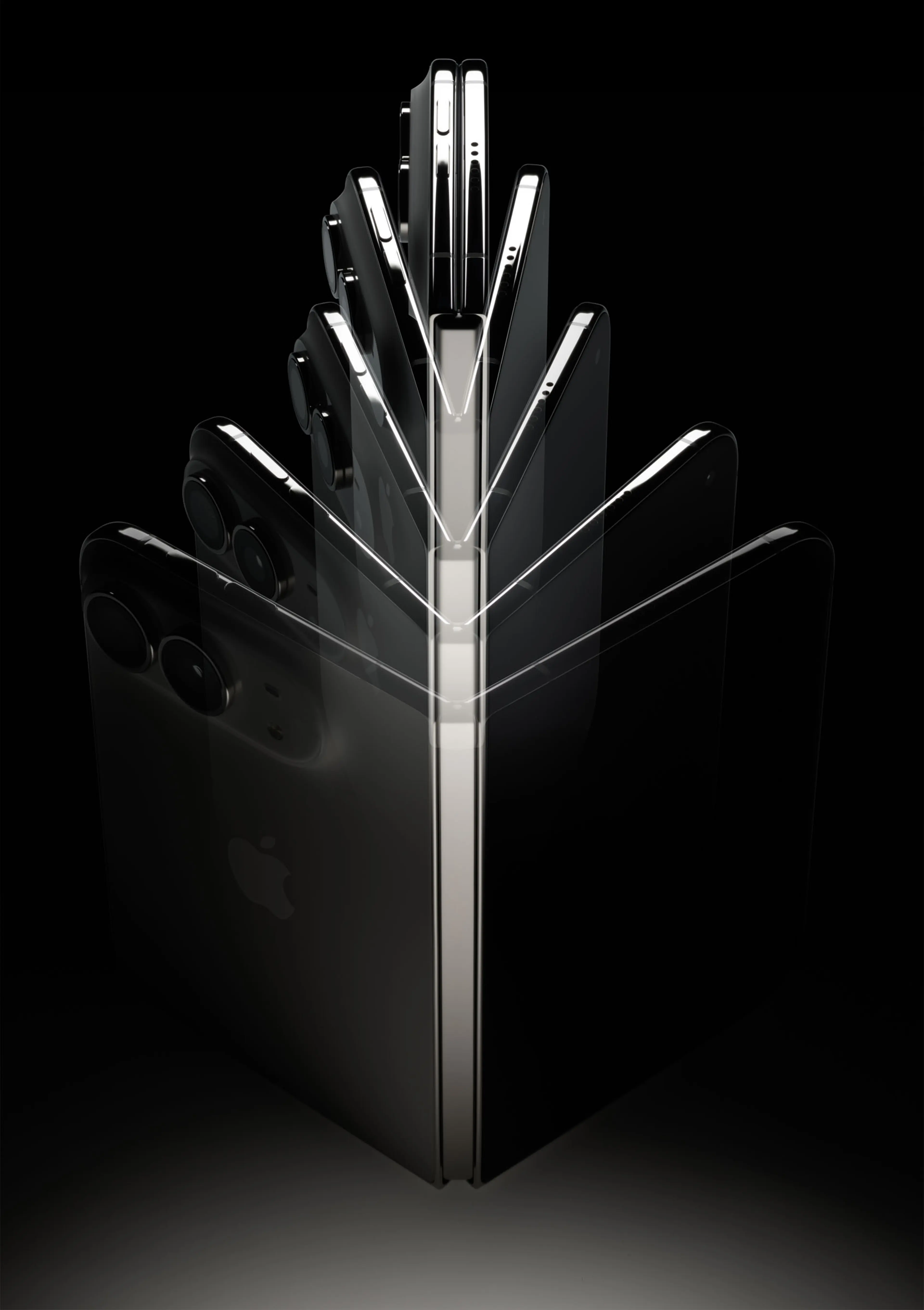 iPhone Duo 힌지가 펼쳐지는 모습