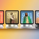 여러 색상의 Apple 홈 허브 예상 디자인