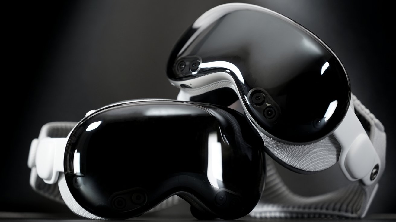 두 대의 Apple Vision Pro